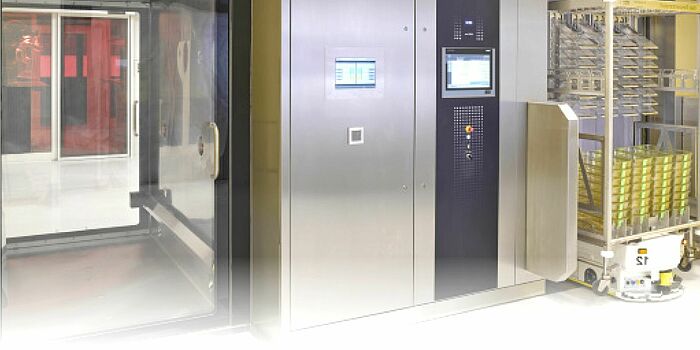 Vollautomatisierte Schleusensysteme Schleusensysteme