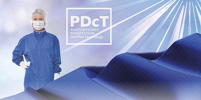 Light into Cleanliness PDcT: Photodynamic Desinfection Certifed Technology /EN/ PDcT: Photodynamic Desinfection Certifed Technology